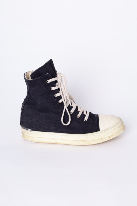DRKSHDW Rick Owens Mens Black Sneakers Size EU 44