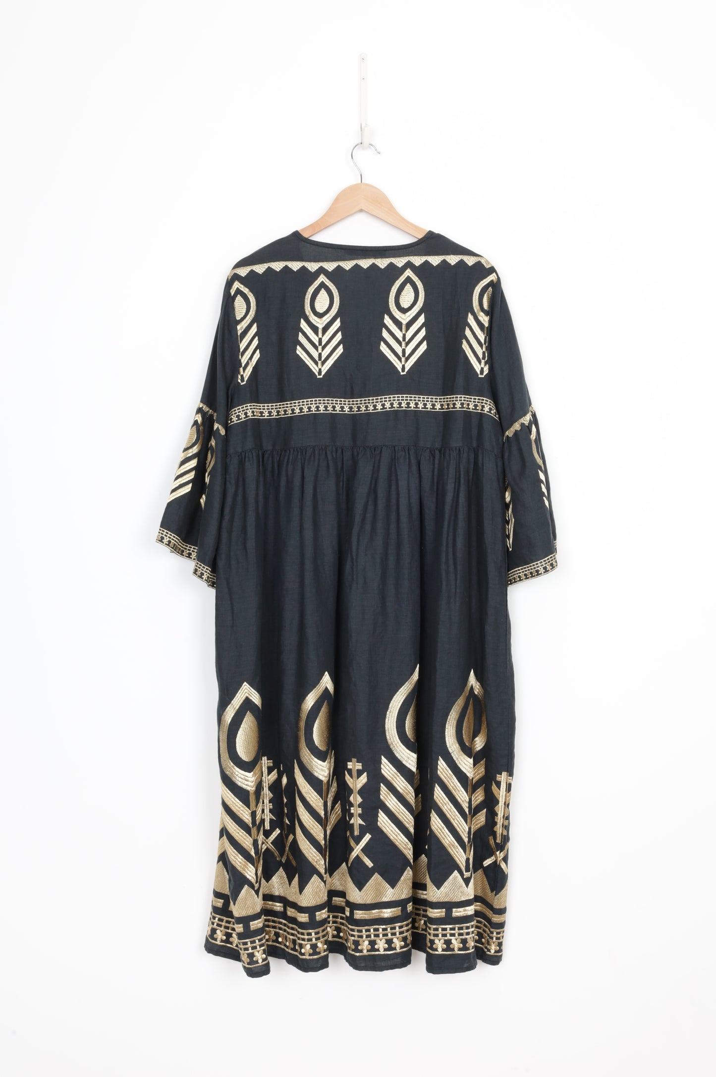 Greek Archaic Kori Womens Black Dress Size M