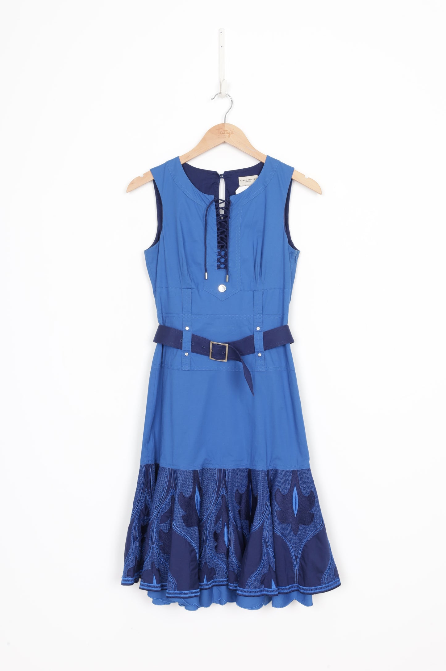 Karen Millen Womens Blue Dress Size 8