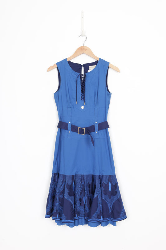 Karen Millen Womens Blue Dress Size 8