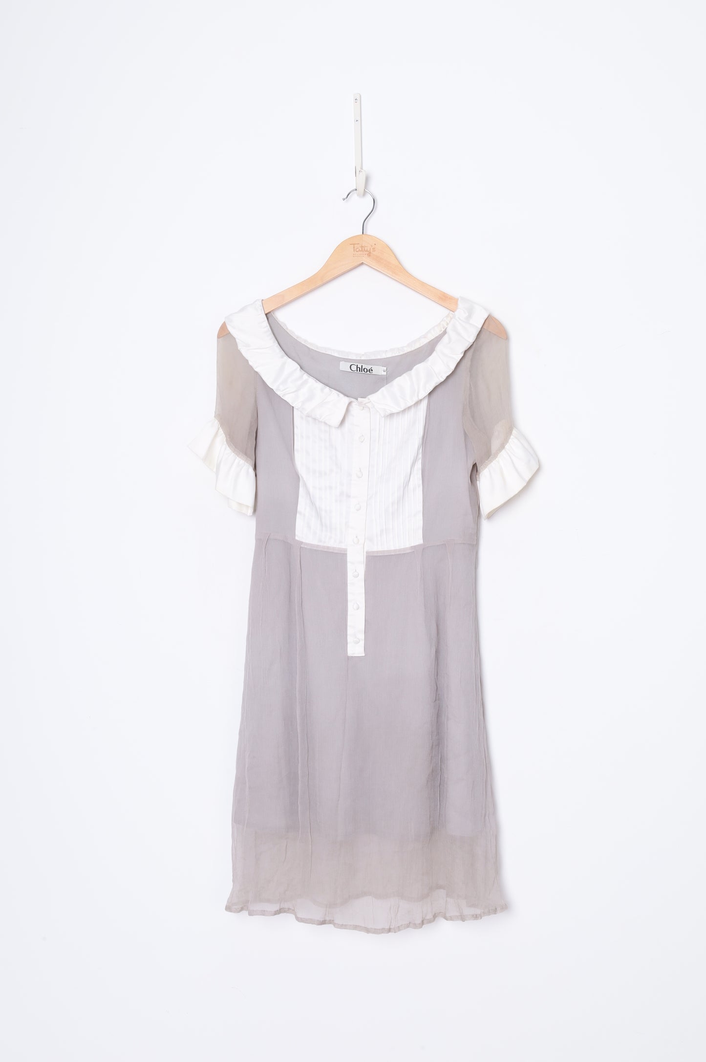 Chloe Womens Grey Dress Size 6