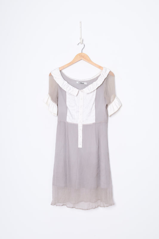 Chloe Womens Grey Dress Size 6