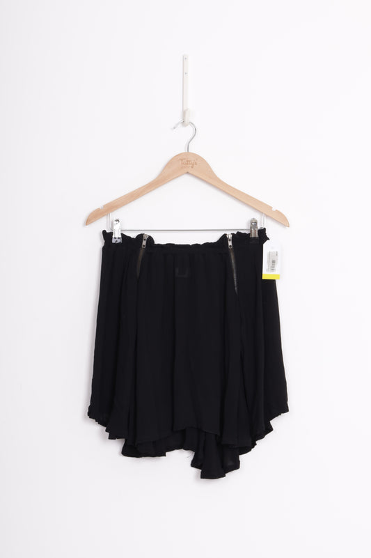 Lonely Hearts Womens Black Skirt Size 8