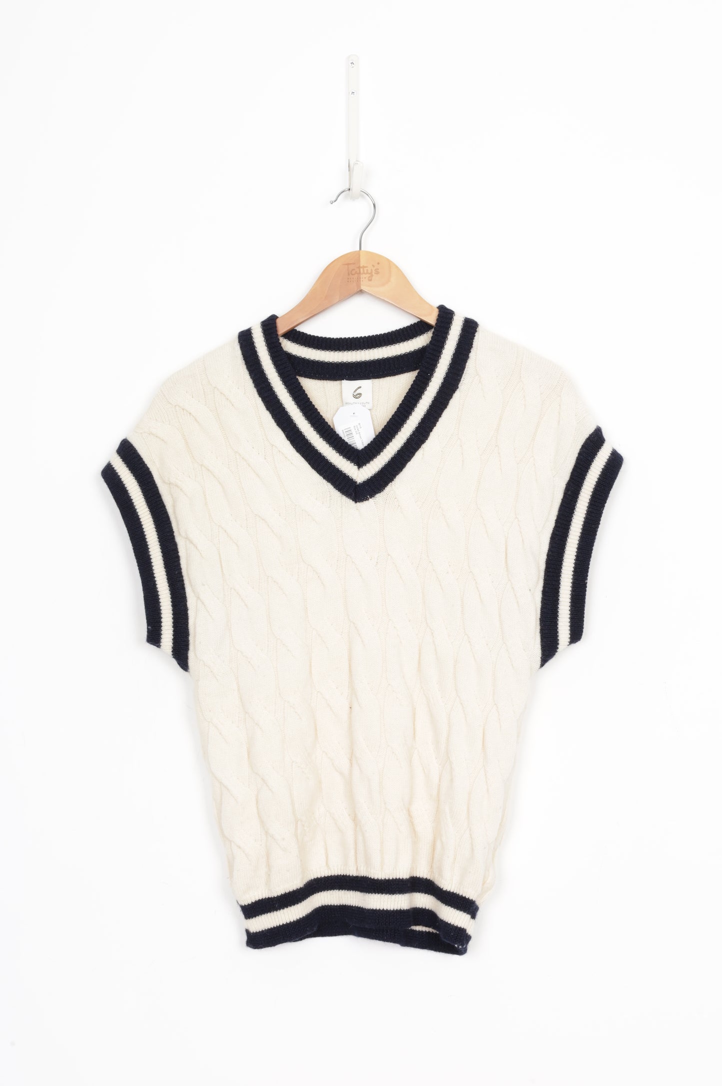 United Arrows Tokyo Womens White Vest Size O/S