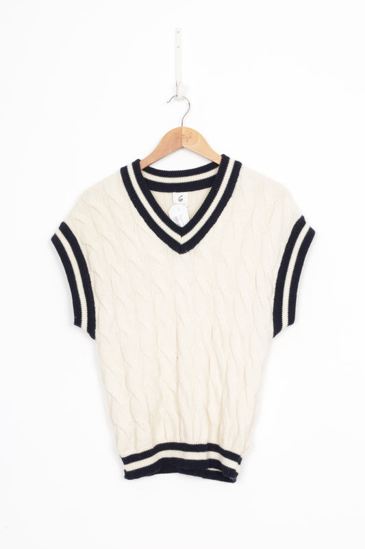 United Arrows Tokyo Womens White Vest Size O/S