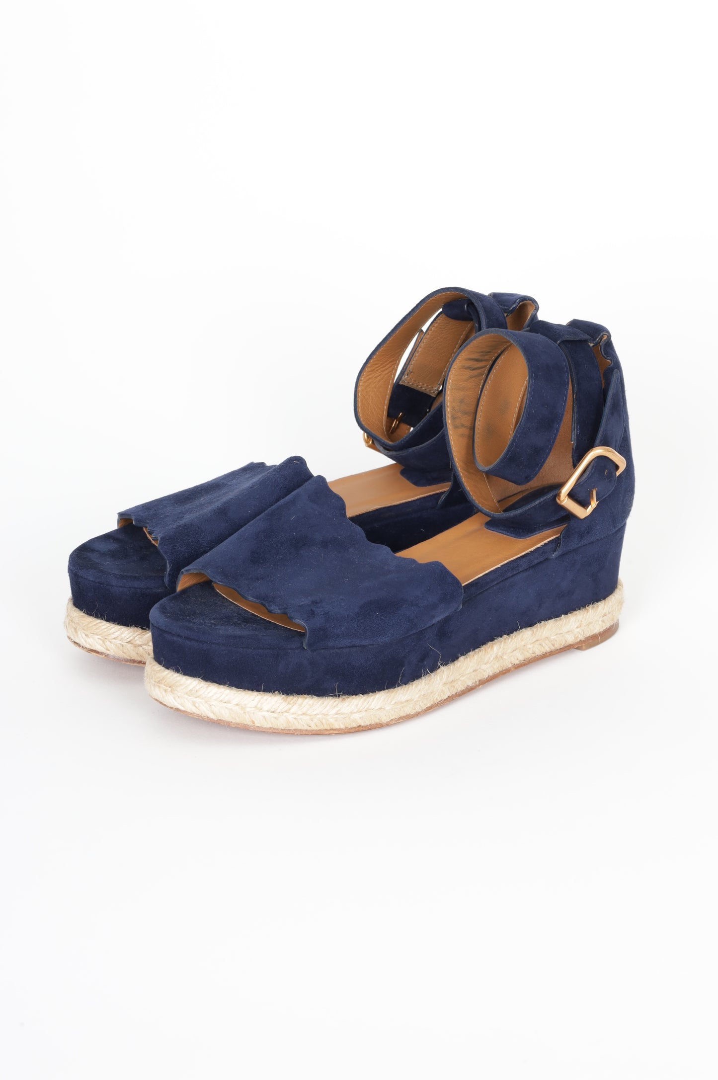 Chloe Womens Blue Heels Size EU 39