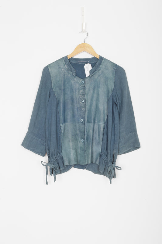 Transit Par Such Womens Green Jacket Size S