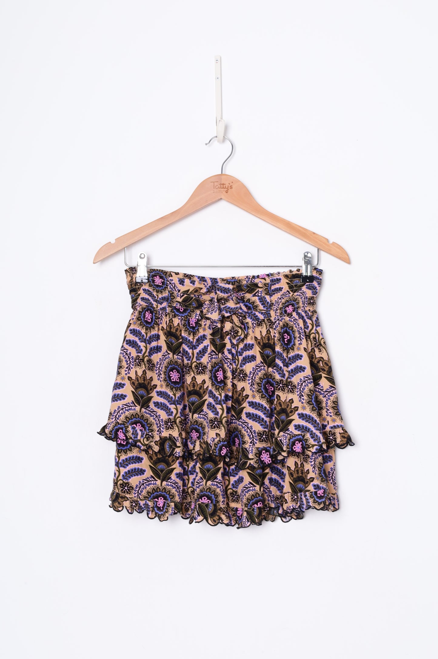Scotch & Soda Womens Beige Mini Skirt Size 10