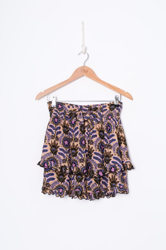 Scotch & Soda Womens Beige Mini Skirt Size 10