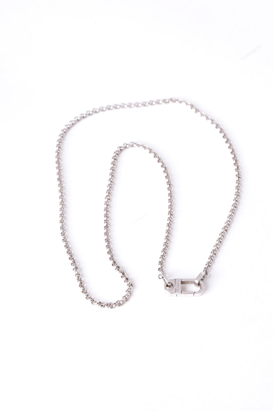 Otiumberg Unisex Silver Necklace Size O/S