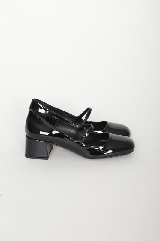 Prada Womens Black Heels Size EU 36.5