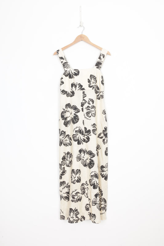Roame. Womens Cream Dress Size 2