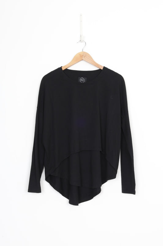 6x7 Moochi Womens Black Top Size S