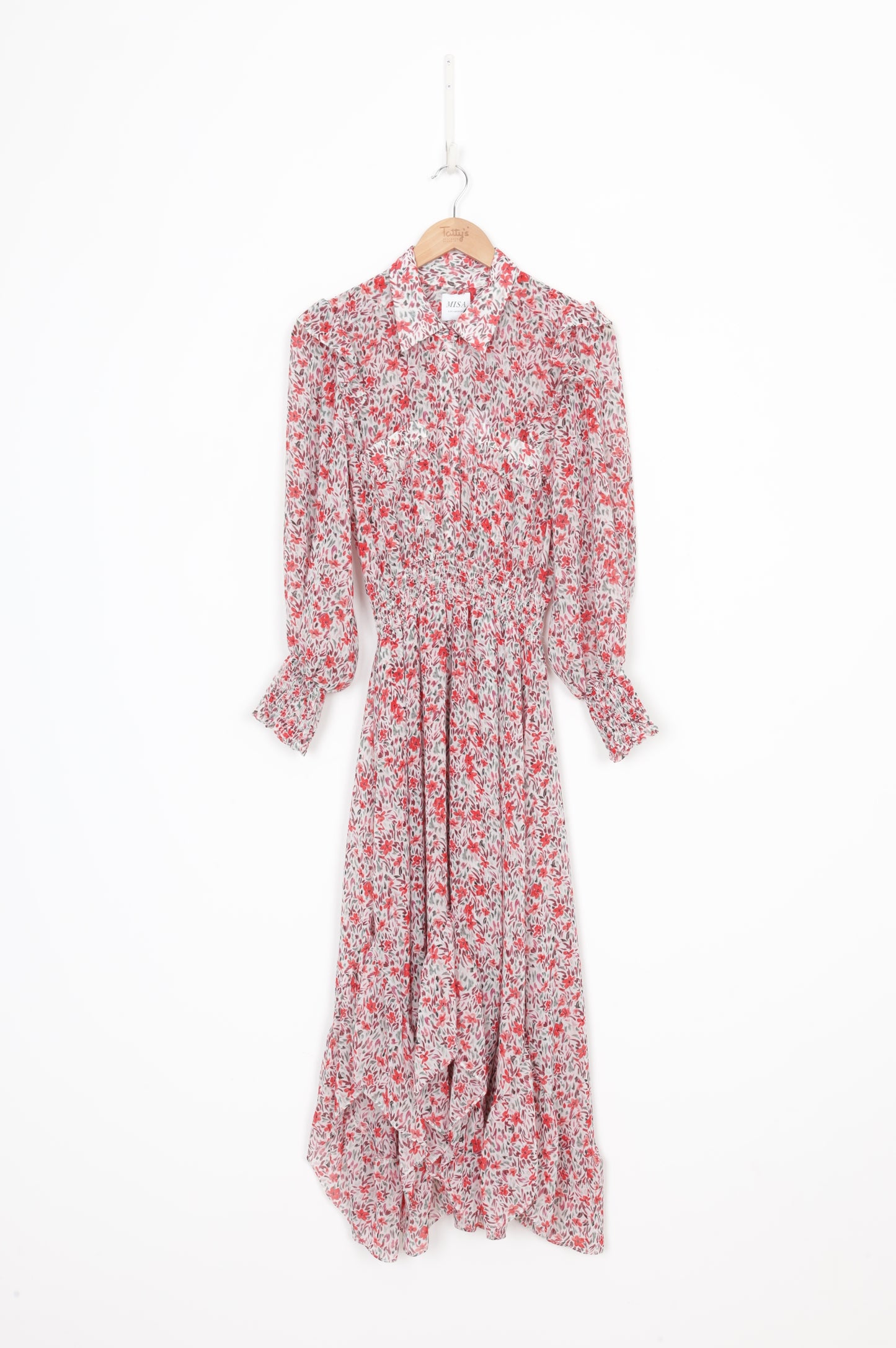 Misa Los Angeles Womens White Dress Size O/S