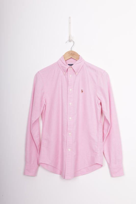 Polo by Ralph Lauren Womens Pink Shirt Size XS