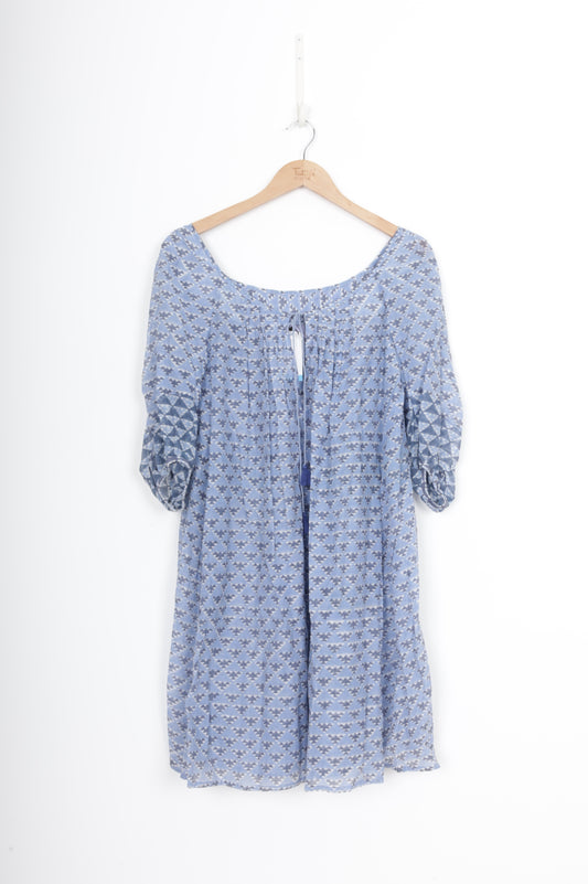 Thierry Colson Womens Blue Dress Size S