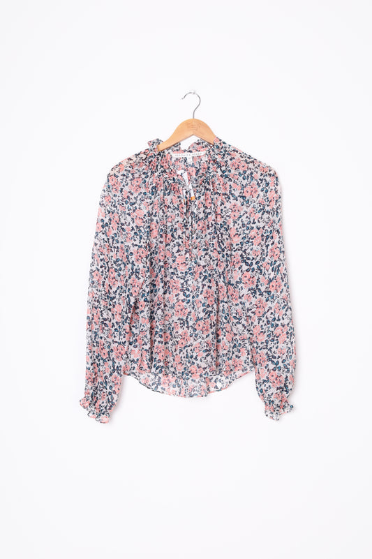 Veronica Beard Womens Pink Blouse Size 10