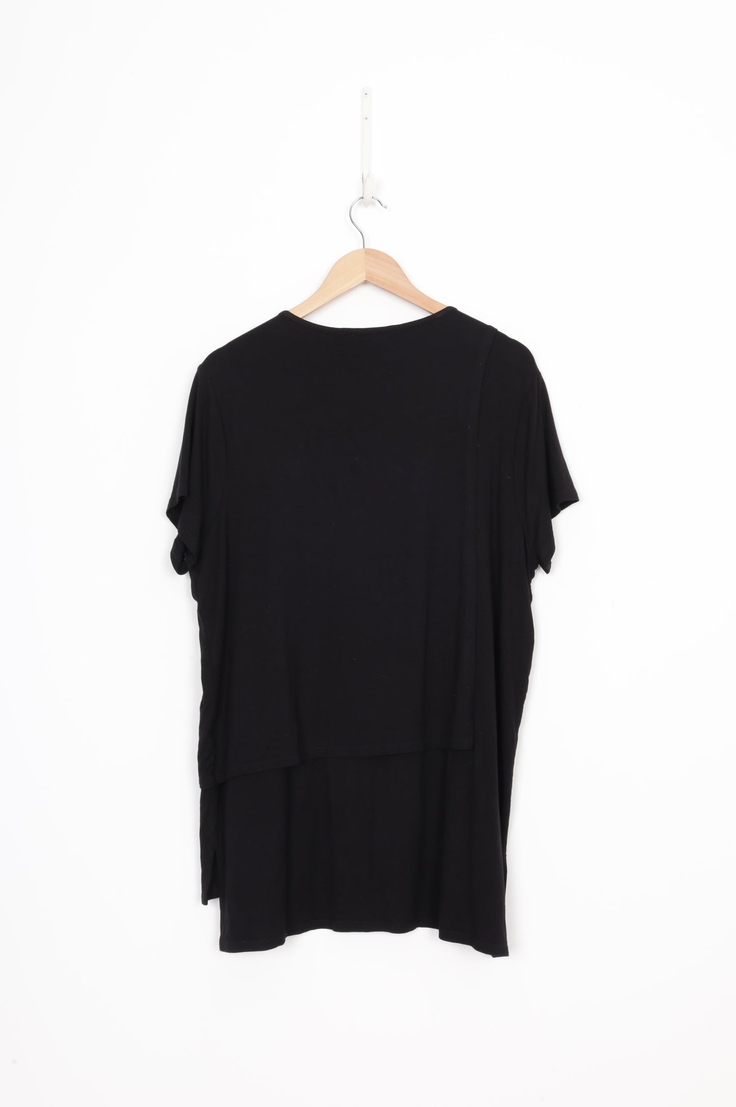 Sabatini Womens Black Top Size XL