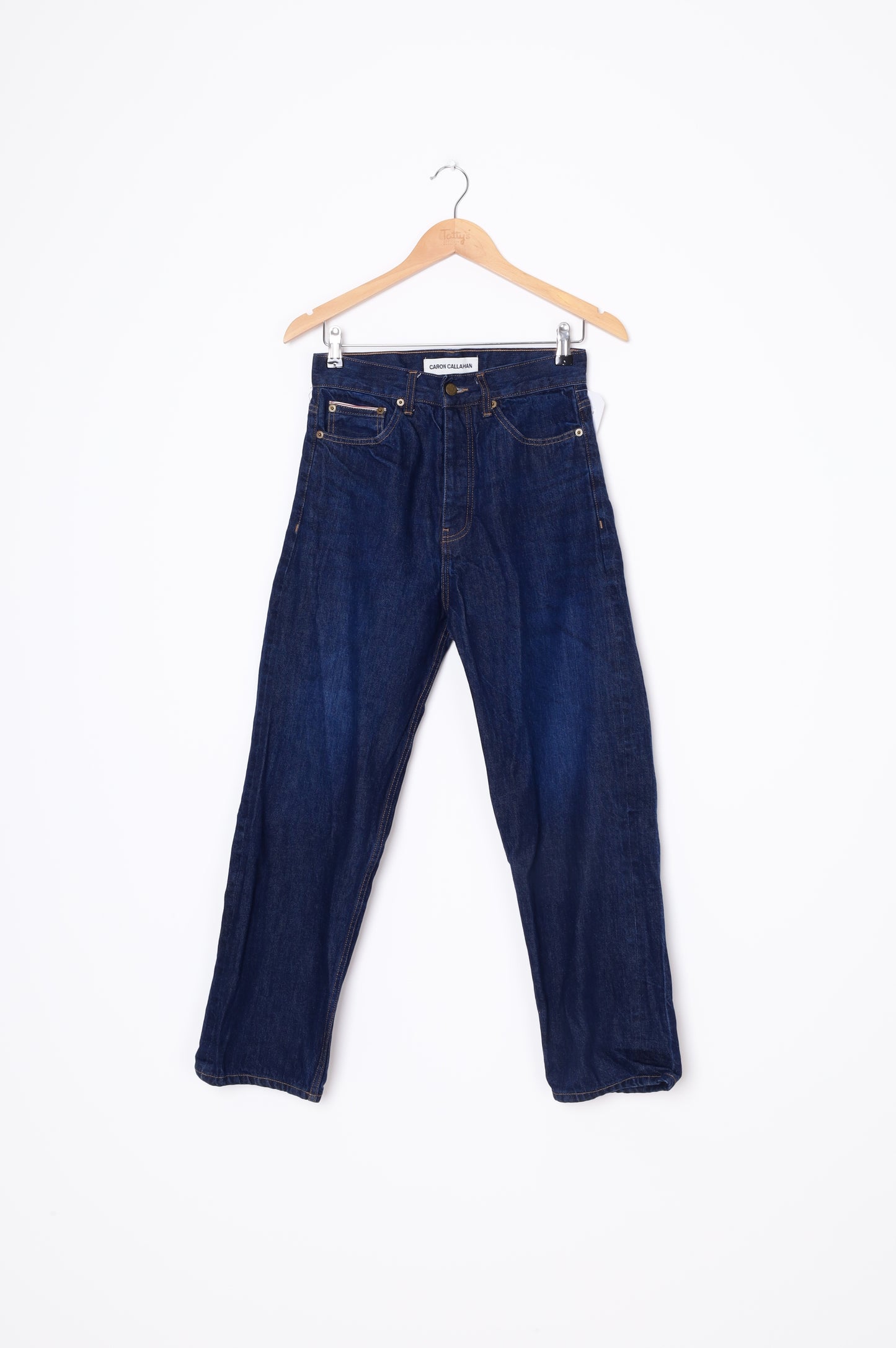 Caron Callahan Womens Blue Jeans Size W 25