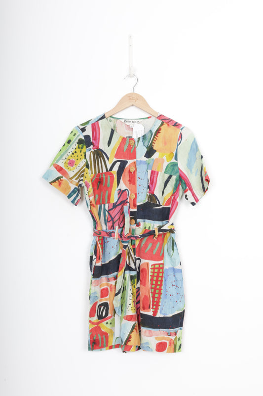 Kindah Khalidy x Gorman Womens Multi Jumpsuit Size UK 8