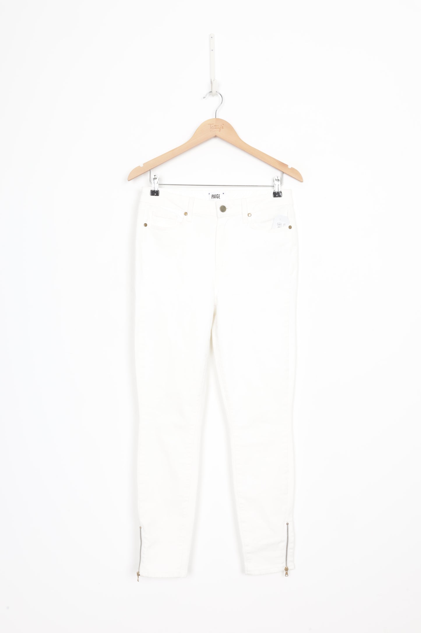 Paige Womens White Jeans Size W 29