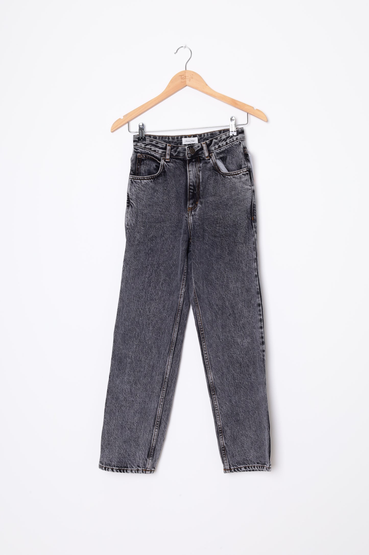 American Vintage Womens Black Jeans Size W 24