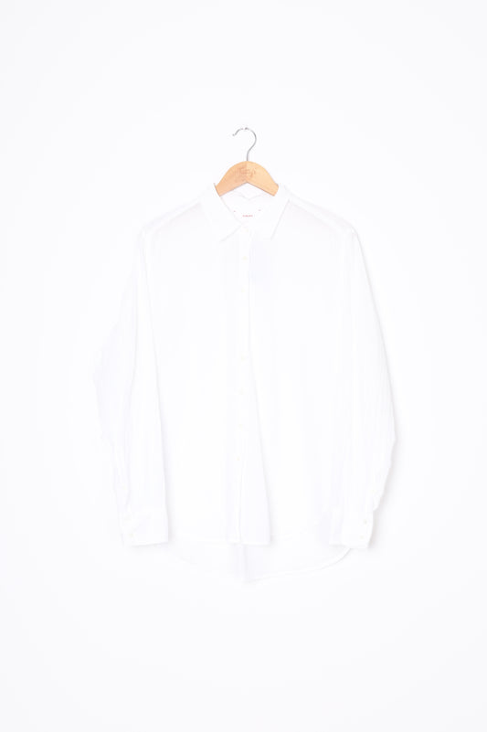 Xirena Womens White Shirt Size M