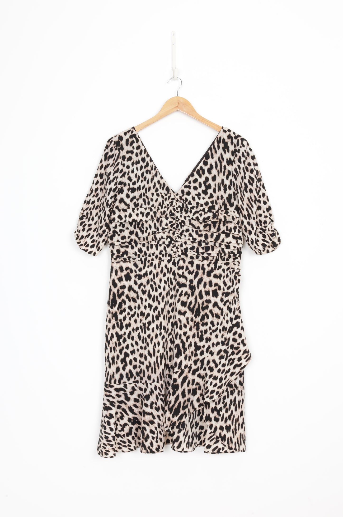 Forever New Womens Beige Dress Size L