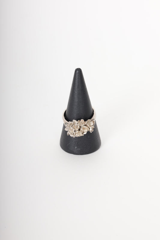 Karen Walker Womens Silver Ring Size 7