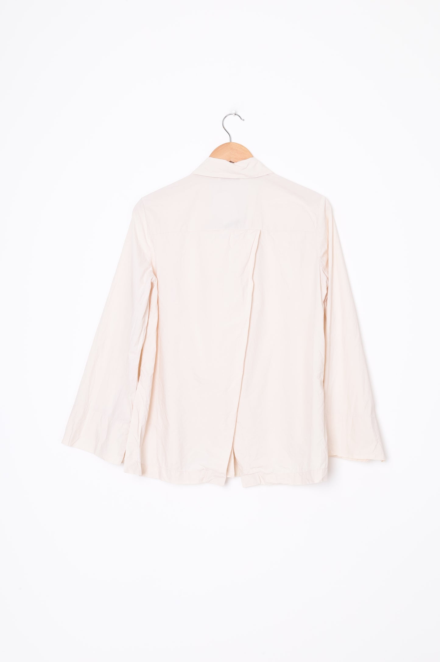 Lee Mathews Womens Cream Shirt Size 1