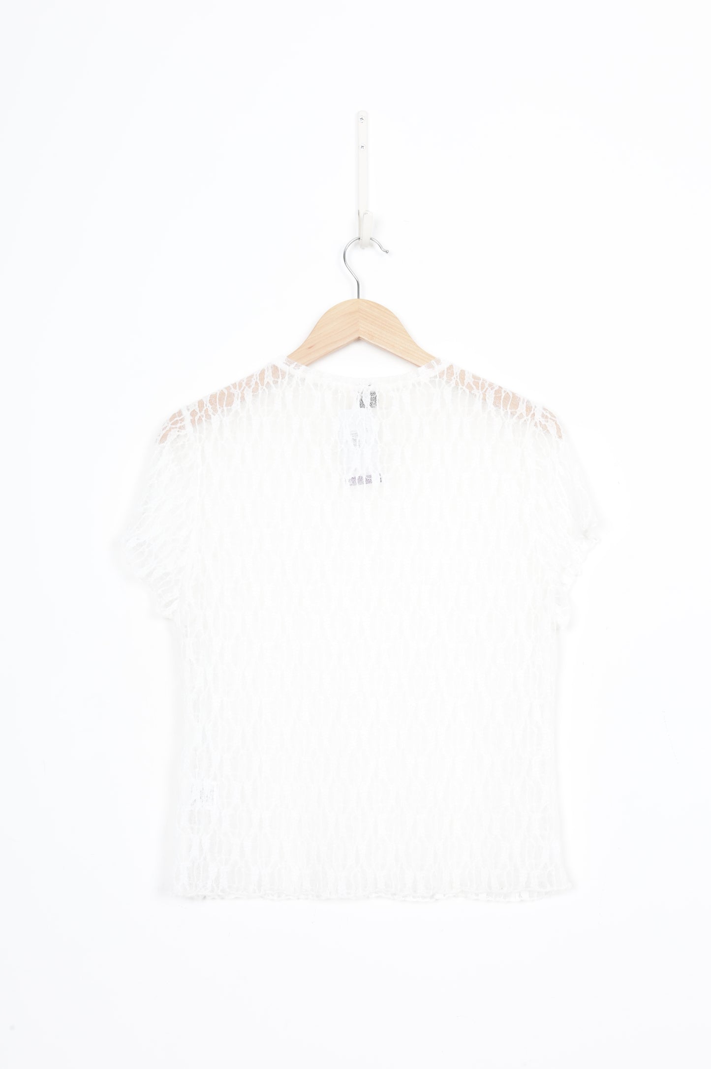 Dissh Womens White Top Size L