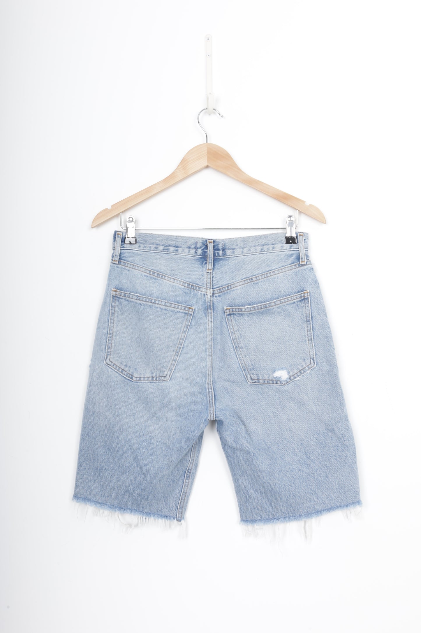 AGOLDE Womens Blue Shorts Size W 26