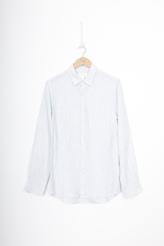 Assembly Label Mens Blue Shirt Size XS