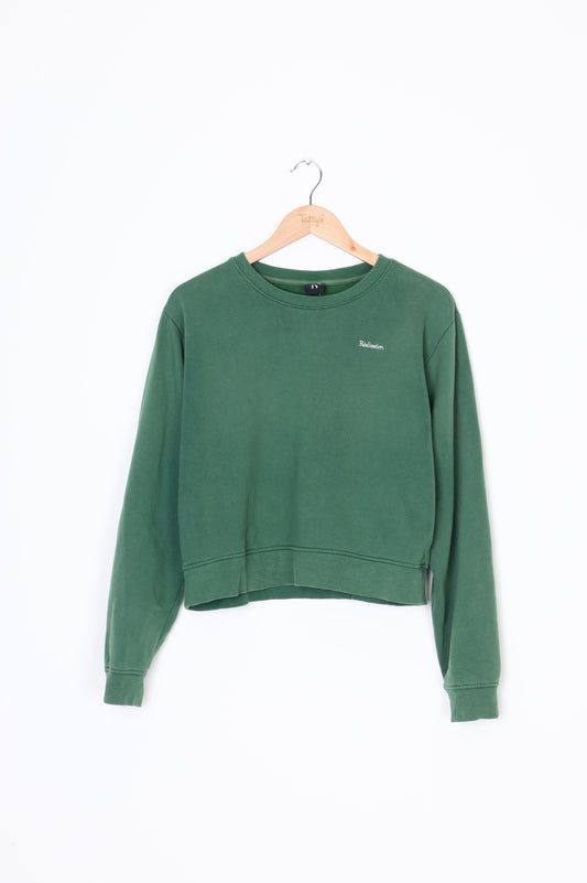 Realisation Womens Green Sweatshirt Size S