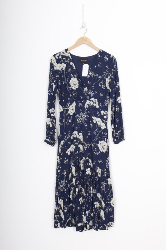 Massimo Dutti Womens Blue Dress Size EU 40