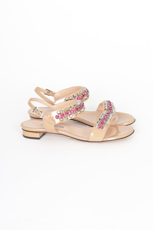 Luciano Padovan Womens Beige Shoes Size EU 37