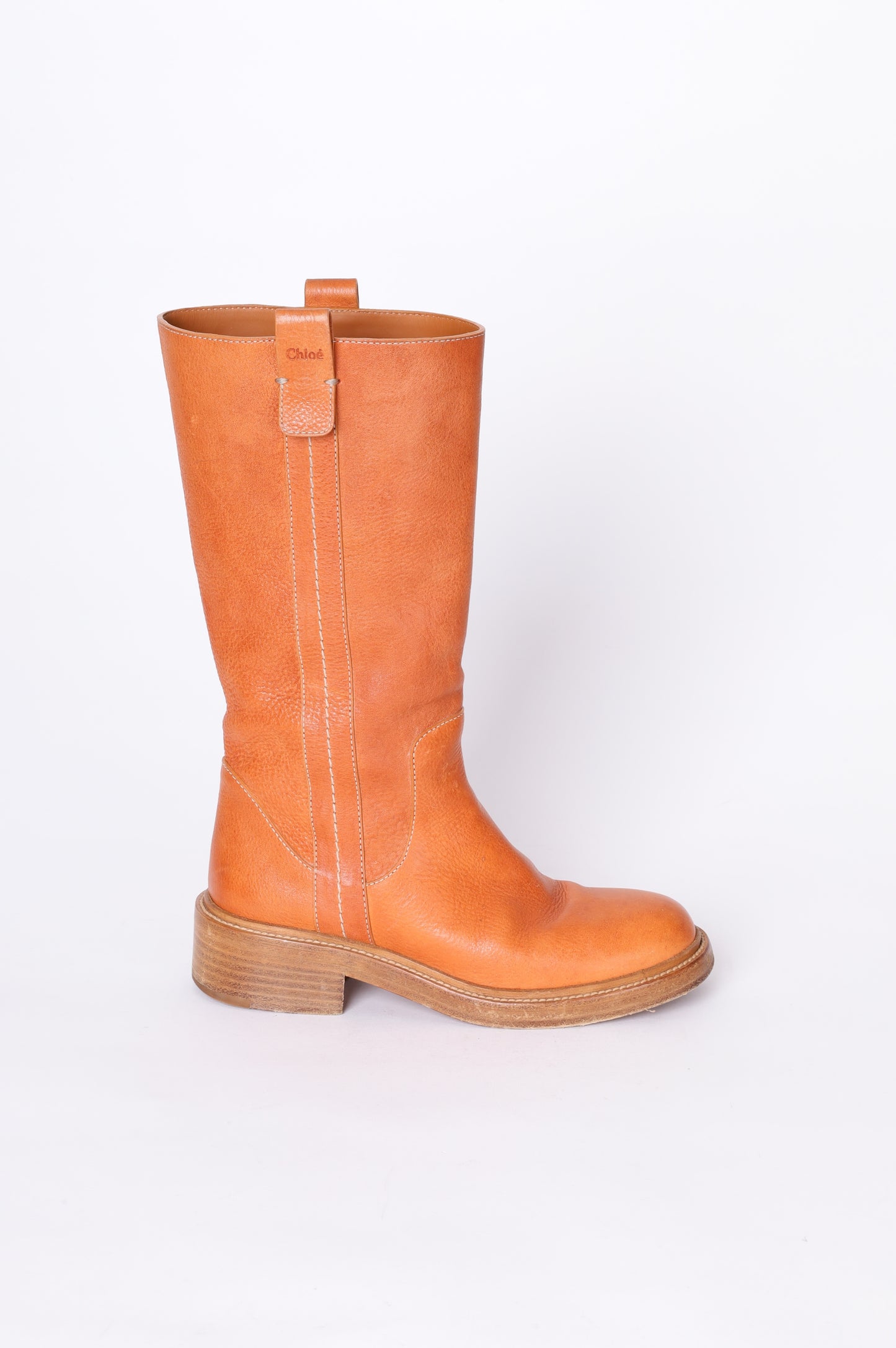 Chloe Womens Brown Boots  Size EU 35.5