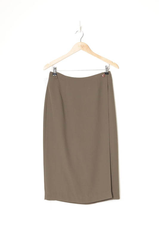 maestro Womens Khaki Skirt Size 16