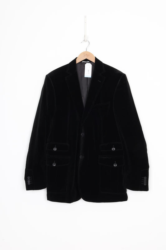 Largerfeld Mens Black Blazer Size L
