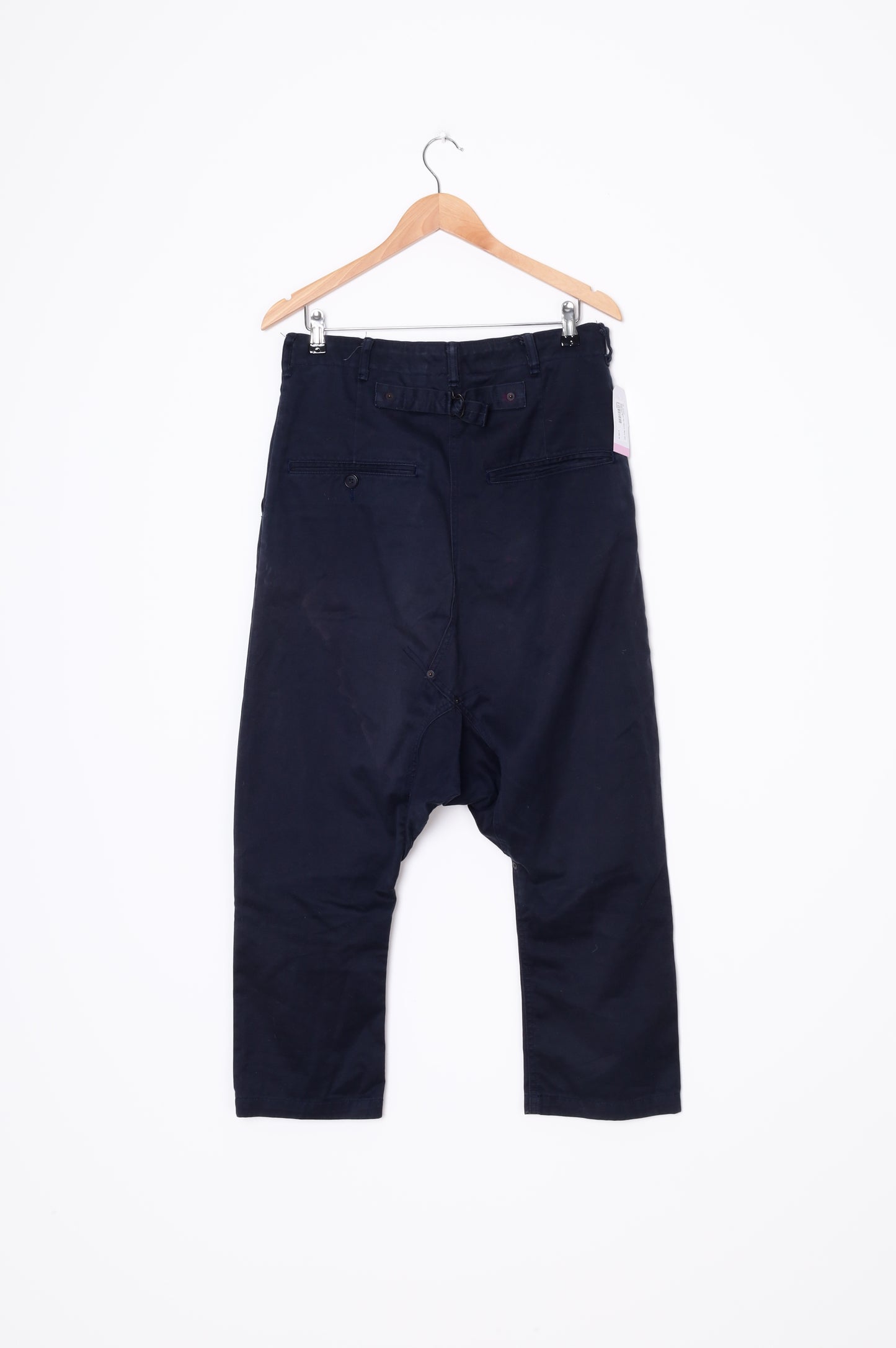 Ganryu Comme Des Garcons Mens Blue Pants Size M