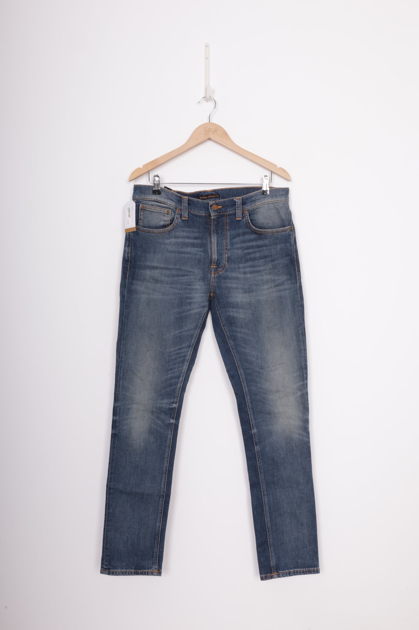 Nudie Jeans Mens Blue Jeans Size W 32