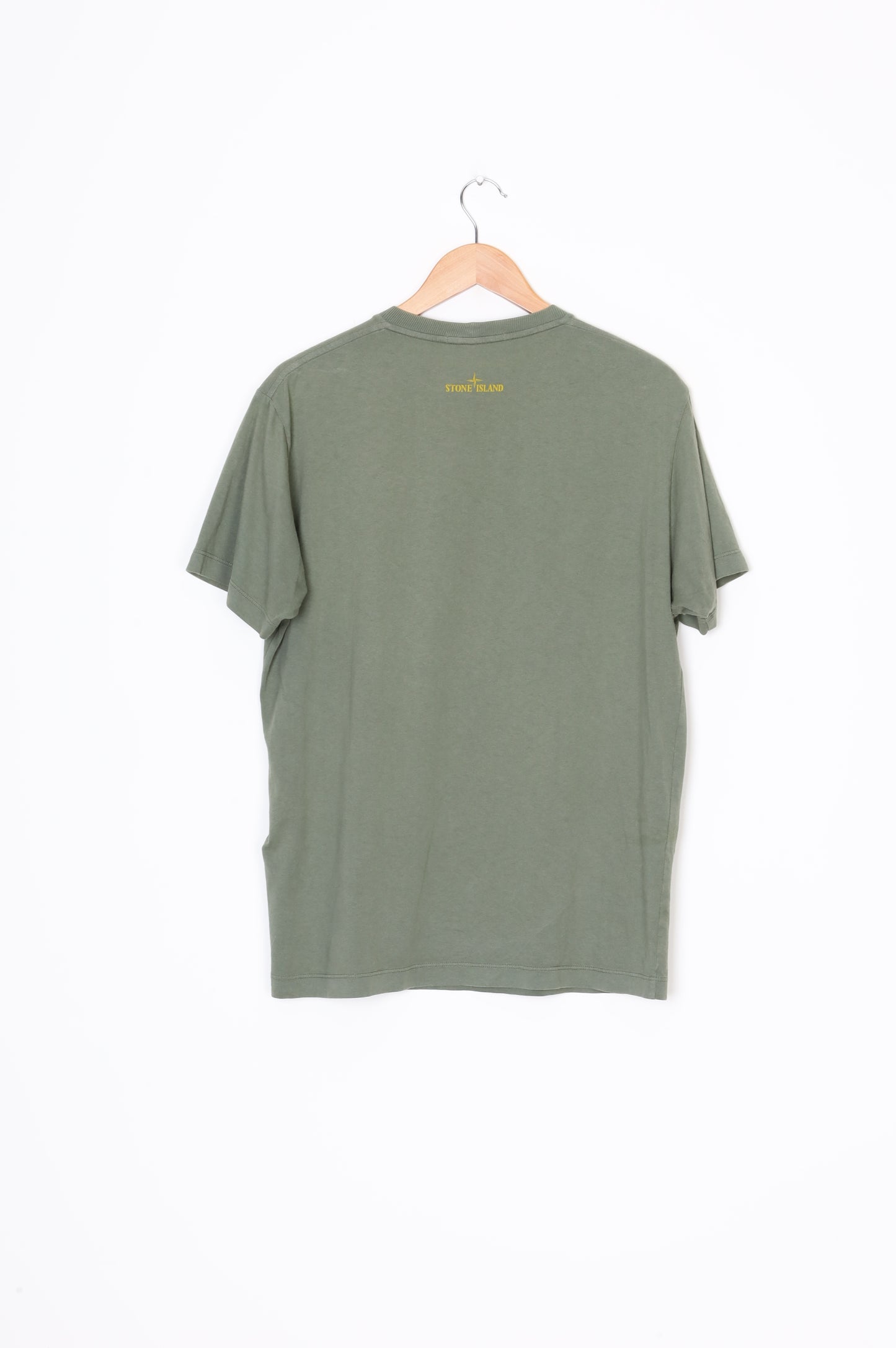 Stone Island Mens Green T-shirt Size L