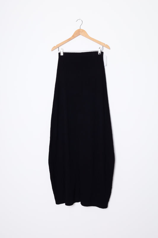Dissh Womens Black Maxi Skirt Size XS