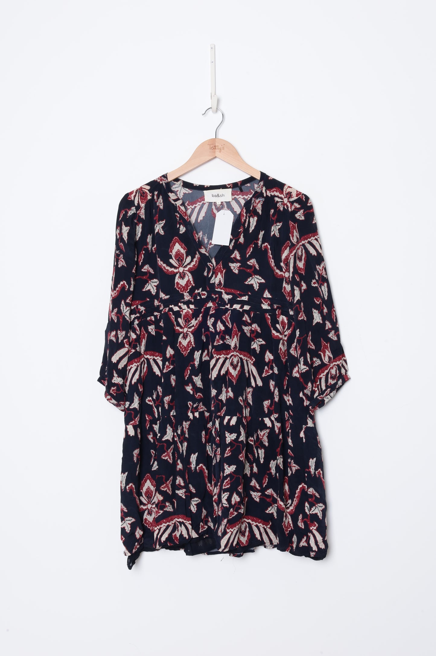 Ba & Sh Womens Blue Dress Size 0