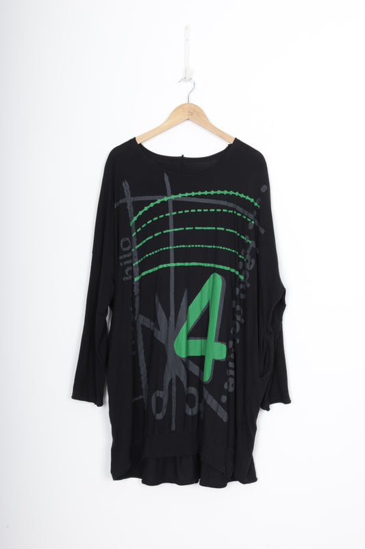 Studio Rundholz Womens Black Top Size S
