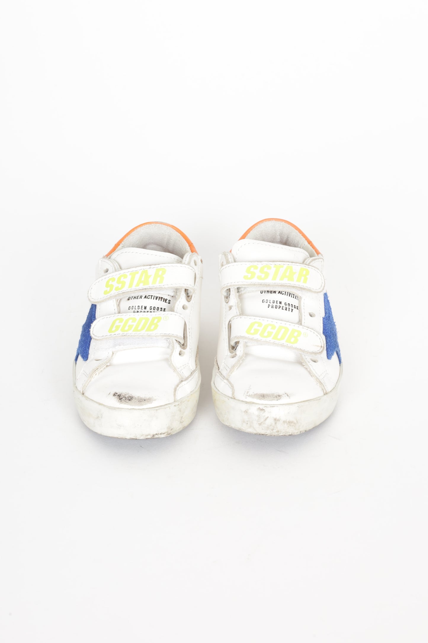 Golden Goose Kids White Shoes Size UK 8