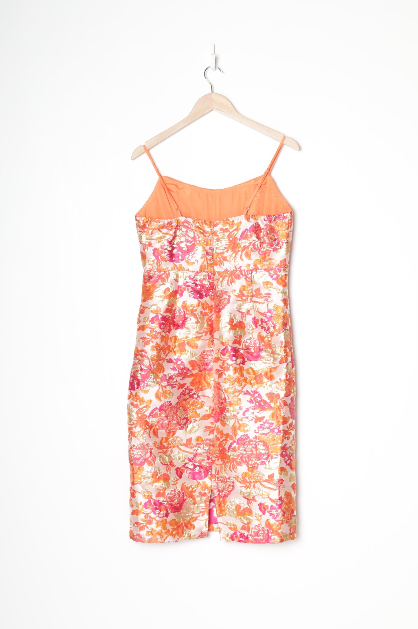 No Label Womens Orange Dress Size M