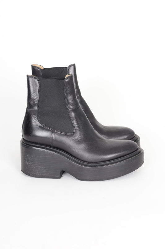 MM6 Maison Martin Margiela Womens Black Boots  Size EU 39
