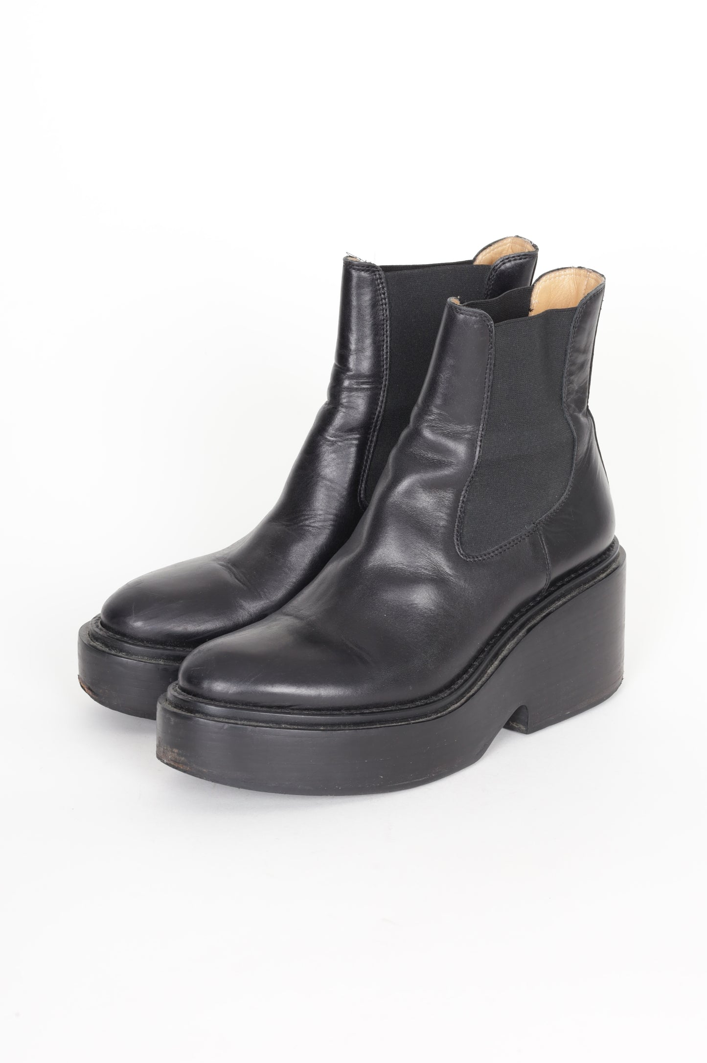 MM6 Maison Martin Margiela Womens Black Boots  Size EU 39