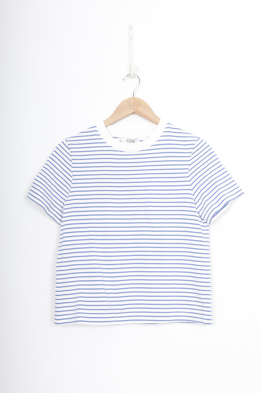 Cos Womens White T-shirt Size S